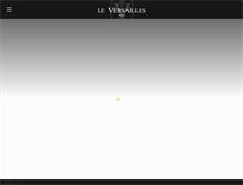 Tablet Screenshot of hotel-le-versailles.fr